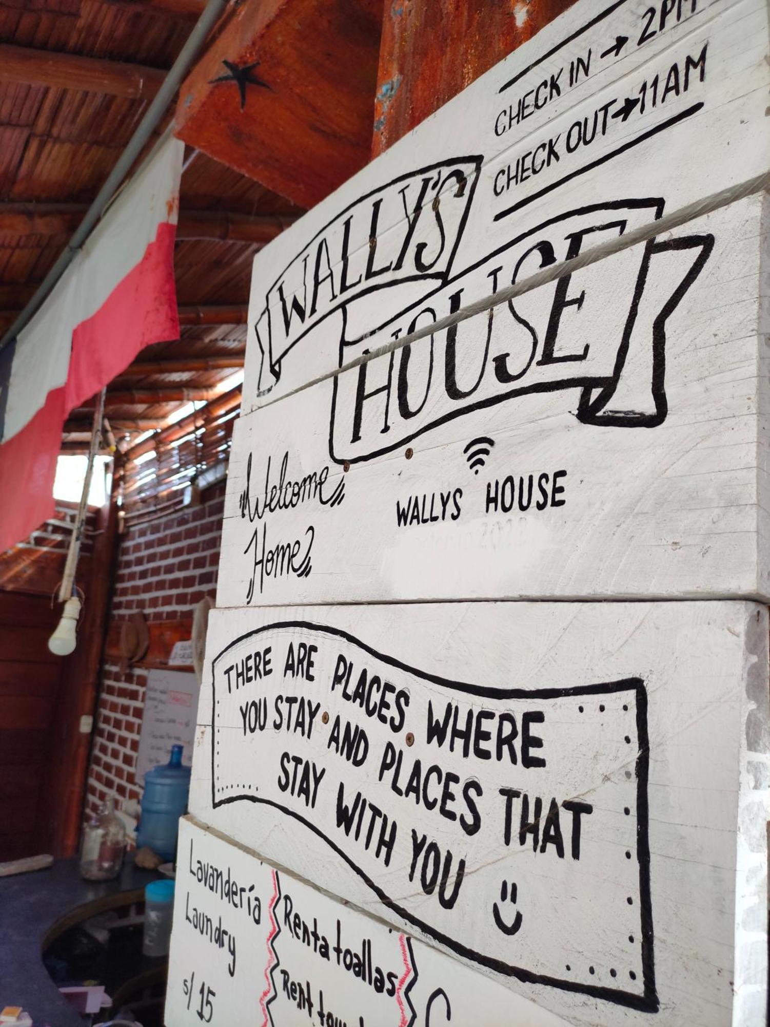 Wally'S House Máncora Extérieur photo